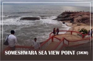 Someshwara Sea View Point (3KM)